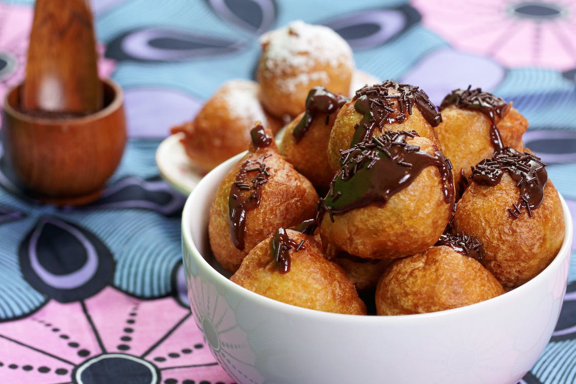 Image pour 36 MINI BEIGNETS AU CHOCOLAT